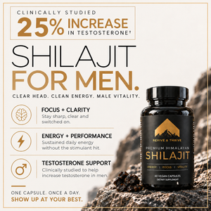 Premium Himalayan Shilajit | 60 Capsules - 500mg