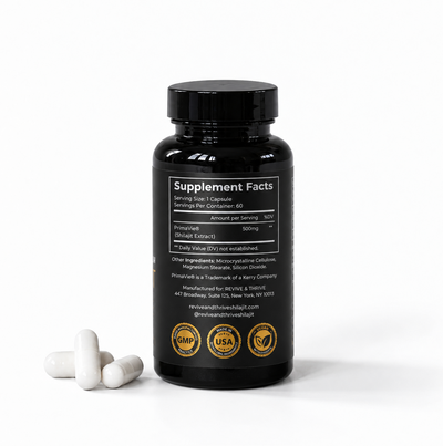 Premium Himalayan Shilajit | 60 Capsules - 500mg
