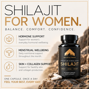 Premium Himalayan Shilajit | 60 Capsules - 500mg