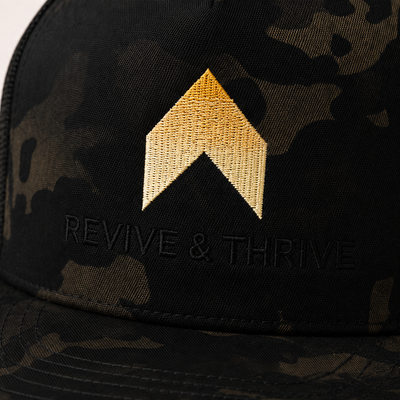 Black Camo / Gold
