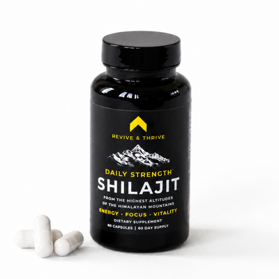 Premium Himalayan Shilajit | 60 Capsules - 250mg