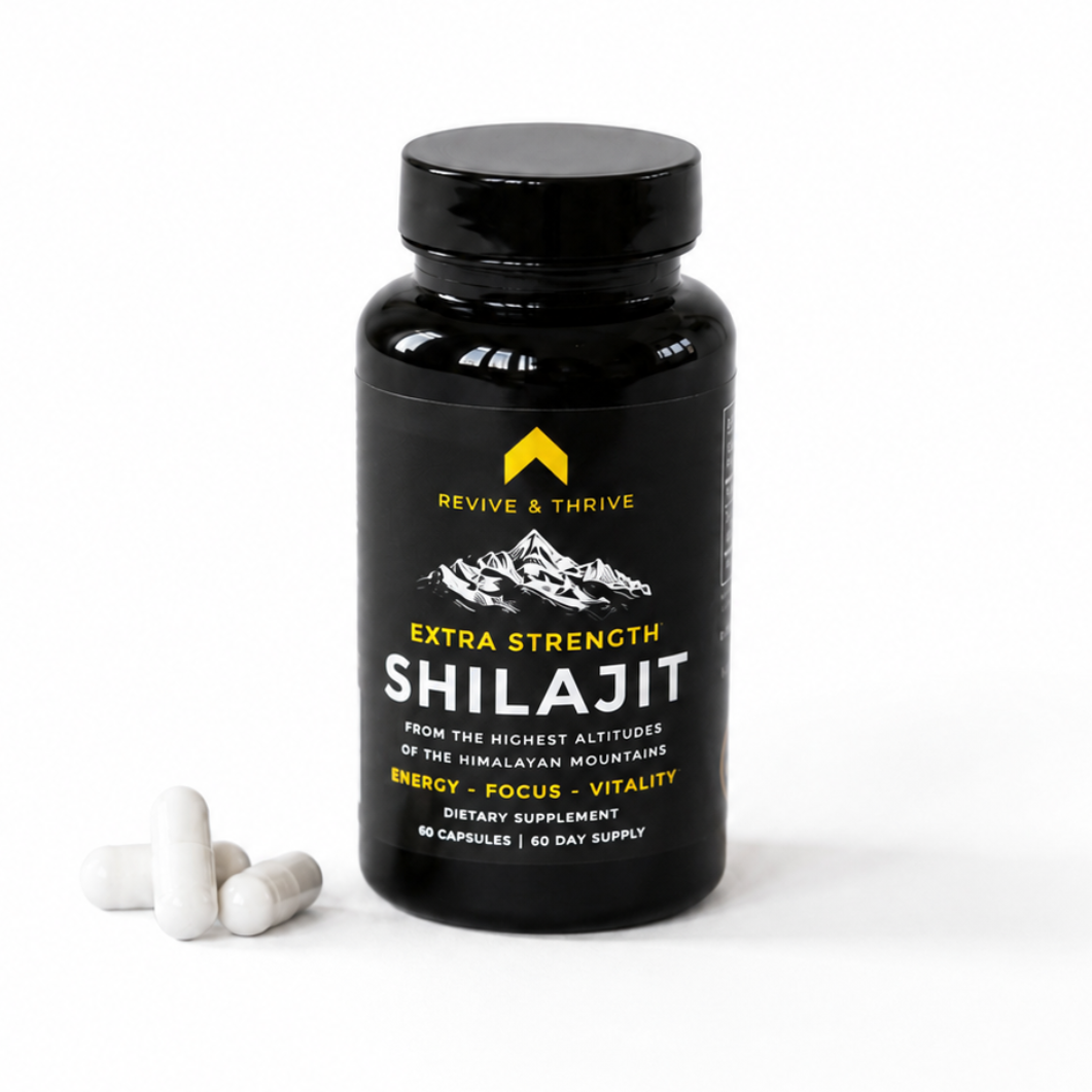Extra Strength | 60 PrimaVie® Shilajit Capsules - 500mg