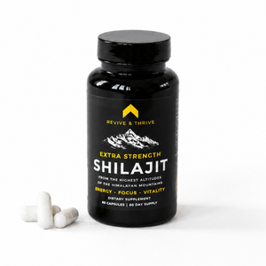 Extra Strength | 60 PrimaVie® Shilajit Capsules - 500mg
