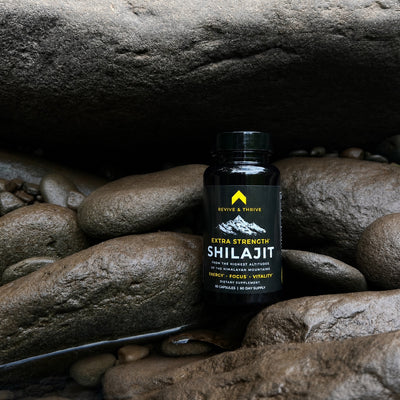 Extra Strength | 60 PrimaVie® Shilajit Capsules - 500mg