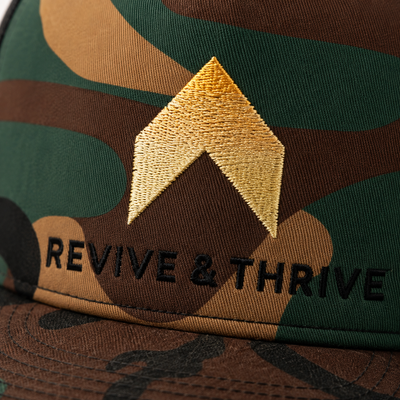 Woodland Camo / Gold
