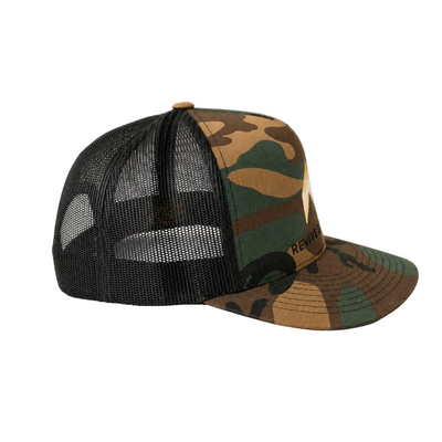 Woodland Camo / Gold